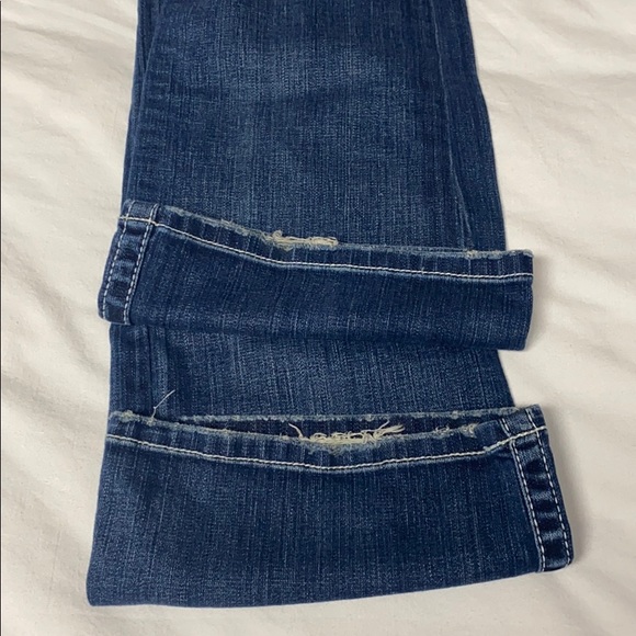 BKE KATE distressed stretch blue jeans size 32 - Picture 12 of 12